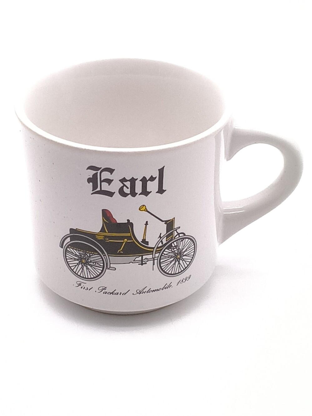 Tell Earl I Found His Mug! - Personalized Mug - First Packard Automobile 1899